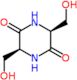 (3S,6S)-3,6-bis(hydroxymethyl)piperazine-2,5-dione