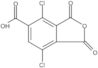 4,7-Dichloro-1,3-dihydro-1,3-dioxo-5-isobenzofurancarboxylic acid