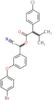 [3-(4-bromophenoxy)phenyl](cyano)methyl 2-(4-chlorophenyl)-3-methylbutanoate