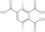 3,6-Dichloro-1,2,4-benzenetricarboxylic acid