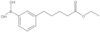 1-Ethyl 3-boronobenzenepentanoate