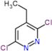 3,6-dichloro-4-ethyl-pyridazine