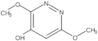 3,6-Dimethoxy-4-pyridazinol