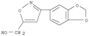 3-(1,3-Benzodioxol-5-yl)-5-isoxazolemethanol