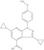 3,6-Dicyclopropyl-1-(4-methoxyphenyl)-1H-pyrazolo[3,4-b]pyridine-4-carboxylic acid