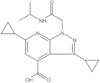 3,6-Dicyclopropyl-1-[2-[(1-methylethyl)amino]-2-oxoethyl]-1H-pyrazolo[3,4-b]pyridine-4-carboxyli...