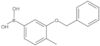 B-[4-Methyl-3-(phenylmethoxy)phenyl]boronic acid