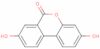 3,8-dihydroxy-6H-dibenzo(b,d)pyran-6-one