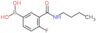 [3-(butylcarbamoyl)-4-fluoro-phenyl]boronic acid