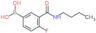 B-[3-[(Butylamino)carbonyl]-4-fluorophenyl]boronic acid