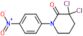 3,3-Dichloro-1-(4-nitrophenyl)-2-piperidinone