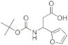 3-Tert-butoxycarbonylamino-3-furan-2-yl-propionic acid