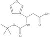 β-[[(1,1-Dimethylethoxy)carbonyl]amino]-3-furanpropanoic acid