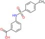 3-{[(4-methylphenyl)sulfonyl]amino}benzoic acid