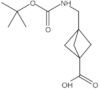3-[[[(1,1-Dimethylethoxy)carbonyl]amino]methyl]bicyclo[1.1.1]pentane-1-carboxylic acid