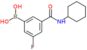 [3-(cyclohexylcarbamoyl)-5-fluoro-phenyl]boronic acid