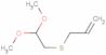 3-[(2,2-Dimethoxyethyl)thio]-1-propene