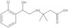 3-[[2-(2-Chlorophenyl)-2-hydroxyethyl]amino]-3-methylbutanoic acid