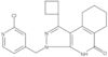 5H-Pyrazolo[3,4-c]isoquinolin-5-one, 3-[(2-chloro-4-pyridinyl)methyl]-1-cyclobutyl-3,4,6,7,8,9-h...