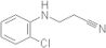 3-(o-chloroanilino)propiononitrile