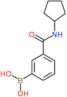 [3-(cyclopentylcarbamoyl)phenyl]boronic acid