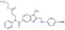 ethyl N-[(2-{[(4-cyanophenyl)amino]methyl}-1-methyl-1H-benzimidazol-5-yl)carbonyl]-N-pyridin-2-yl-beta-alaninate