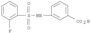 Benzoicacid, 3-[[(2-fluorophenyl)sulfonyl]amino]-