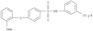 Benzoicacid, 3-[[[4-(2-methoxyphenoxy)phenyl]sulfonyl]amino]-