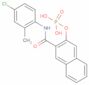 N-(4-Chloro-2-methylphenyl)-3-(phosphonooxy)-2-naphthalenecarboxamide