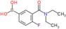 [3-(diethylcarbamoyl)-4-fluoro-phenyl]boronic acid
