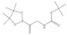 Tert-butyl-N-[2-(4,4,5,5-tetramethyl-1,3,2-dioxaborolan-2-yl)allyl]carbamate