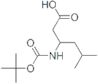 3-[(T-BUTOXYCARBONYL)AMINO]-5-METHYLHEXANOICACID