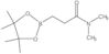 N,N,4,4,5,5-Hexamethyl-1,3,2-dioxaborolane-2-propanamide