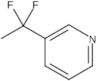 Pyridine,3-(1,1-difluoroethyl)-(9CI)
