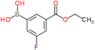 (3-ethoxycarbonyl-5-fluoro-phenyl)boronic acid