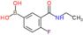 [3-(ethylcarbamoyl)-4-fluoro-phenyl]boronic acid