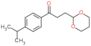 3-(1,3-Dioxan-2-yl)-1-[4-(1-methylethyl)phenyl]-1-propanone