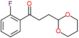 3-(1,3-dioxan-2-yl)-1-(2-fluorophenyl)propan-1-one