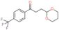 3-(1,3-Dioxan-2-yl)-1-[4-(trifluoromethyl)phenyl]-1-propanone