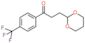 3-(1,3-dioxan-2-yl)-1-[4-(trifluoromethyl)phenyl]propan-1-one