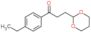 3-(1,3-dioxan-2-yl)-1-(4-ethylphenyl)propan-1-one