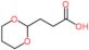 3-(1,3-dioxan-2-yl)propanoic acid