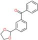 [3-(1,3-dioxolan-2-yl)phenyl](phenyl)methanone