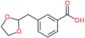 3-(1,3-dioxolan-2-ylmethyl)benzoic acid