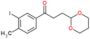 3-(1,3-Dioxan-2-yl)-1-(3-iodo-4-methylphenyl)-1-propanone