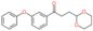 3-(1,3-dioxan-2-yl)-1-(3-phenoxyphenyl)propan-1-one