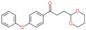 3-(1,3-dioxan-2-yl)-1-(4-phenoxyphenyl)propan-1-one