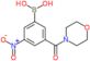 [3-(morpholine-4-carbonyl)-5-nitro-phenyl]boronic acid