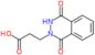 3-(1,4-dioxo-3,4-dihydrophthalazin-2(1H)-yl)propanoic acid