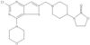 3-[1-[[2-Chloro-4-(4-morpholinyl)thieno[3,2-d]pyrimidin-6-yl]methyl]-4-piperidinyl]-2-oxazolidinone